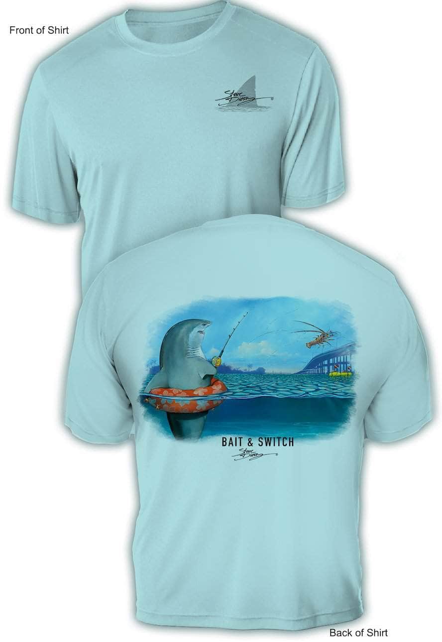 Bait & Switch - UV Sun Protection Shirt - 100% Polyester - Short Sleeve UPF 50